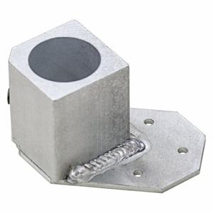 NEW AGE NS496 Countertop/Floor Post Bracket, 3 Inch X 3 Inch X 2 In | CT4BDP 48PF83