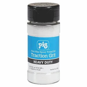 PIG FLM862 Heavy Duty Traction Grit, Plastic, Translucent | CT7UFU 782KU6