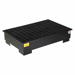 PIG PAK239 Spill Containment Pallet, 2-Drum Steel, 53.75 Inch Size | CT7UKY 381P60