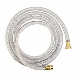 PIG TLS174 Leak Diverter Hose, Coupled Assembly, Kink Resistant, 1/2 Inch Size Hose Inside Dia, Clear | CT7UED 782KR0