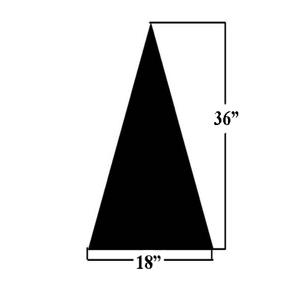 NEWSTRIPE 10001843 Football Field Directional Arrow, 72 Inch L | AG8HBE