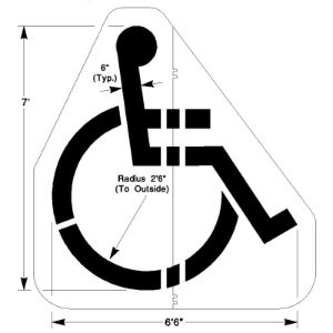 NEWSTRIPE 10002575 Handicap-Symbol | CE2GWV