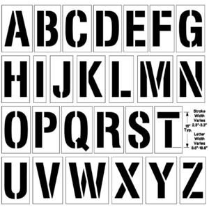 NEWSTRIPE 10004924 Alphabet Kit, 1/8 Inch Size | CE2HBH