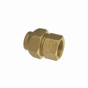 NIBCO 6026950 Pipe Adapter With Nut, 2 Inch Size, Bronze | BU4PBD