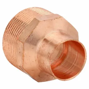 NIBCO 604-R Reducing Adapter Wrot Copper C x MNPT PipeSize 1/4 | AB3WFL 1VLV7