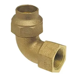 NIBCO 6049550 Elbow, 1/2 Inch Size, Bronze | BU4NXM