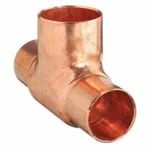 NIBCO 611BH 5/8X5/8X3/4 Bullhead Tee Wrot Copper C x C x C | AC8FQL 39R660