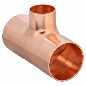 NIBCO 9102850 Tube Tee, 2 x 2 x 1-1/4 Inch Size, Copper | BU4MXD