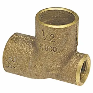 NIBCO 705 1X1/8X1 Baseboard Tee Cast Bronze C x F x C | AC6WHF 36N493