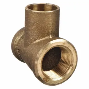 NIBCO 710-3R-LF 3/4X3/4X1/2 Reducing Tee Low-lead Cast Bronze | AD3MNL 40F229