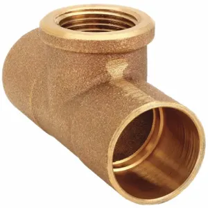 NIBCO 712R 1X1X3/4 Reducing Tee Cast Bronze C x C x Fnpt | AC6WJC 36N514