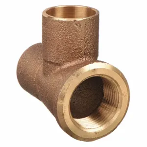 NIBCO 714 1/2 Tee Cast Bronze C x F x C 1/2 x 1/2 In | AC6WJJ 36N520