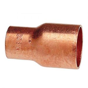 NIBCO 9004000 Reducing Coupling With Stop, 4 x 2-1/2 Inch Size, C End Style, Copper | BU4QPD