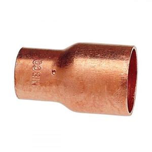 NIBCO 9002450 Reducing Coupling With Stop, 2 x 1-1/4 Inch Size, C End Style, Copper | BU4MTH