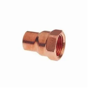 NIBCO 9024800 Adapter, 1/2 x 3/8 Inch Size, Copper | BU4MQH