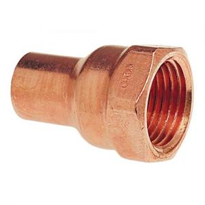 NIBCO 9028300CB Adapter, 1/2 Inch Size, Copper | BU4RAL