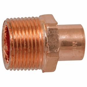 NIBCO 9030751 Solder Pressure Adapters, Copper, Cup, 1/2 Inch Copper Tube Size | CV3TKD 787XL4