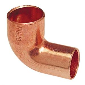 NIBCO 9059050 Close Rough Elbow, 3/8 Inch Size, Copper | BU4MPY