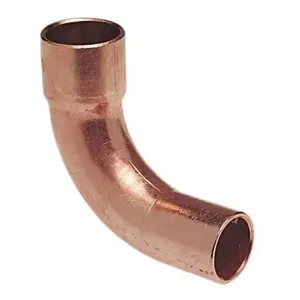 NIBCO 9080850CB Long Radius Elbow, 2 Inch Size, Copper | BU4RPD