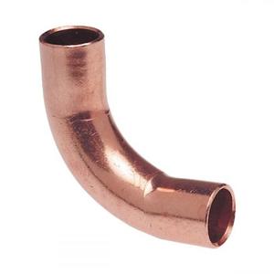 NIBCO 9082150CB Long Radius Elbow, 1/2 Inch Size, Copper | BU4RPR