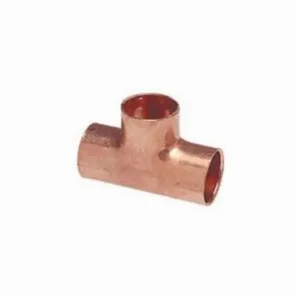 NIBCO 9104800CB Tee, 2-1/2 x 2-1/2 x 1 Inch Size, Copper | BU4TEP