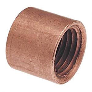 NIBCO 9179240CB Flush Bushing, 1/2 x 1/4 in, Fitting x FNPT, Wrot Copper | BU4TKW