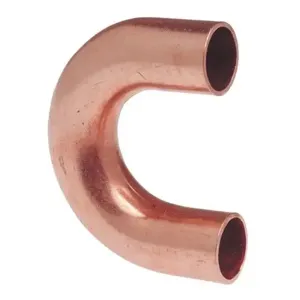 NIBCO 9292500 Return Bend, 2 Inch Size, C End Style, Copper | BU4TMX