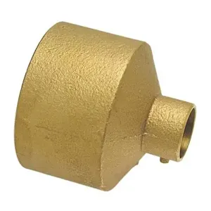 NIBCO B003250 Reducing Coupling, 3 x 1-1/4 Inch Size, C End Style, Bronze, Import | BU4PWK