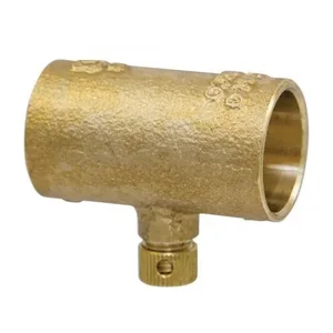 NIBCO B01505L Drain Coupling, 1/2 Inch Size, C End Style, Bronze | BU4TUP