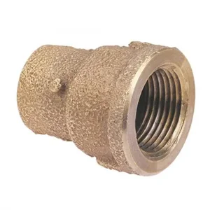 NIBCO B026000 Adapter, 1-1/2 x 1-1/4 Inch Size, Bronze | BU4PWQ