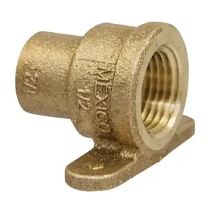 NIBCO B02990L Drop Adapter, 1/2 Inch Size, Bronze | BU4TVM