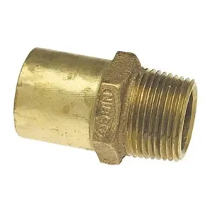 NIBCO B035000 Drop Adapter, 2-1/2 Inch Size, Bronze | BU4PXT