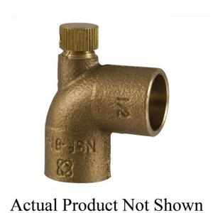 NIBCO BF4065L Vent Elbow With Cap, 3/4 Inch Size, C End Style, Bronze | BU4TYG