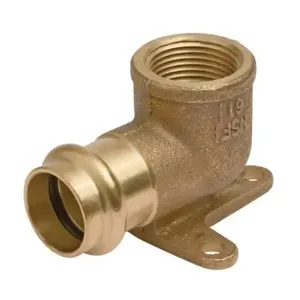 NIBCO B066850PC Tube Elbow, 1/2 Inch Size, Bronze | BU4TRV