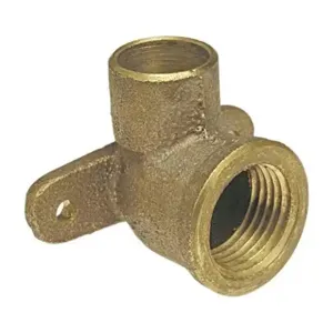 NIBCO B067100 Drop Elbow, 1 Inch Size, Bronze | BU4TTE