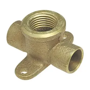 NIBCO B150550 Drop Tee, 3/4 Inch Size, Bronze | BU4PZJ