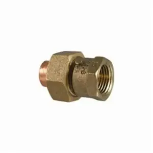 NIBCO B25860L Union, 1/2 Inch Size, C x FNPT End Style, Bronze | BU4TWB