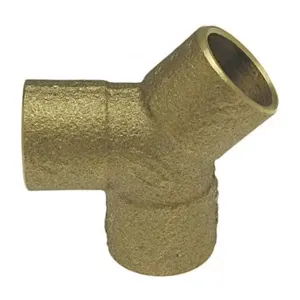 NIBCO B340400 Wye, 1 Inch Size, C End Style, Bronze, Import | BU4QGB