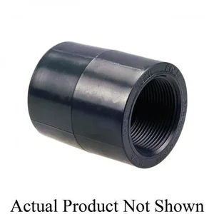 NIBCO CA02300 Reducing Coupling, 1/2 x 1/4 Inch Size, FNPT End Style, PVC | BU4UHB