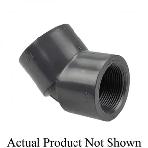 NIBCO CA05650 Elbow, 1 Inch Size, PVC | BU4UKZ