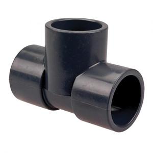 NIBCO CA08450 Reducing Tee, 1-1/2 x 1 x 1-1/2 Inch Size, Female Socket End Style | BU4UMT