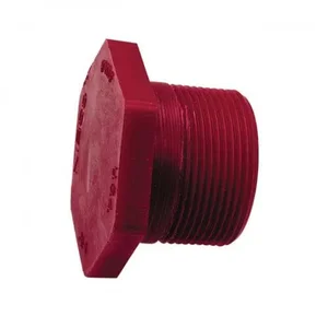 NIBCO CD02450 Pipe Plug, 2 Inch Size, MNPT End Style, PVDF | CB6CUP