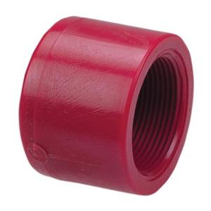 NIBCO CD02750 Pipe Cap, 1/2 Inch Size, FNPT End Style, PVDF | CB6CUY