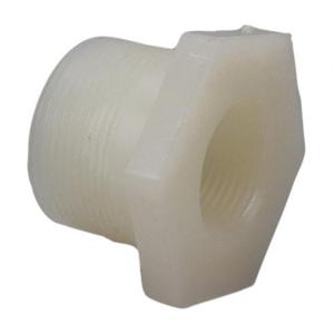 NIBCO CE03450 Flush Reducing Bushing, 1-1/2 x 2 Inch Size, MNPT x FNPT End Style, PVDF | BZ8CED