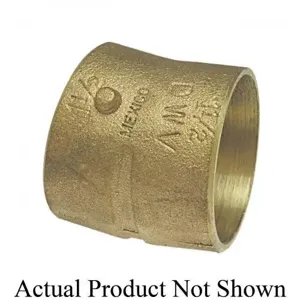 NIBCO E085300 DWV Elbow, 1-1/2 Inch Size, Bronze | BU4QGM