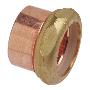 NIBCO H018050 DWV Trap Adapter, 1-1/2 Inch Size, Copper | BU4QUY