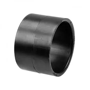 NIBCO I010800 DWV Repair Coupling, 1-1/2 Inch Size, Hub End Style, ABS | BU4NZN