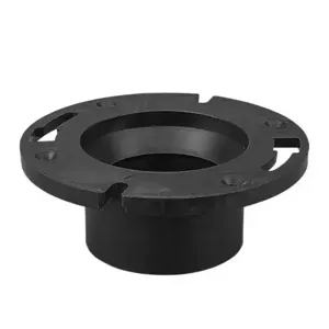 NIBCO I355300 DWV Reducing Closet Flange, 4 Inch Size, ABS | BU4PQQ