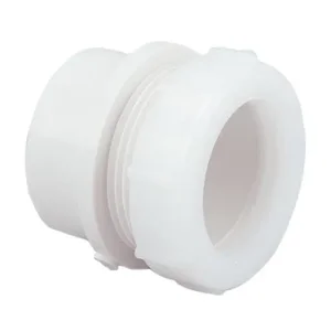 NIBCO K032070 DWV Reducing Adapter, 1-1/2 x 1-1/4 Inch Size, PVC | BU4NMB