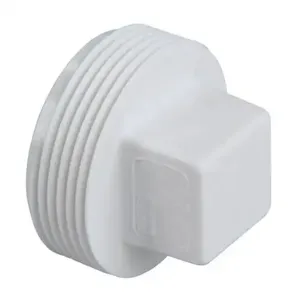 NIBCO K177350 Plug, 3 Inch Size, MNPT End Style, PVC | BU4WHU